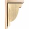 Ekena Millwork Alpine Rough Sawn Corbel w/Backplate, Douglas Fir, 8"W x 8"D x 12"H COR08X08X12ALP01RDF - alternate 4